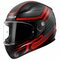 LS2 FF353 Rapid II helmet Circuit black red
