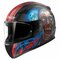 LS2 FF353 Rapid II helmet Zombie black red