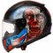 LS2 FF353 Rapid II helmet Zombie black red