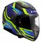 LS2 FF353 Rapid II helmet Flitz h-vision yellow blue