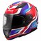 LS2 FF353 Rapid II helmet Flitz white blue red