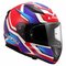 LS2 FF353 Rapid II helmet Flitz white blue red