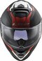 LS2 FF800 Storm II helmet Nerve matt black red