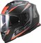 LS2 FF800 Storm II helmet Racer matt titanium orange