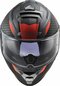 LS2 FF800 Storm II helmet Racer matt titanium orange