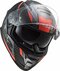 LS2 FF800 Storm II helmet Racer matt titanium orange