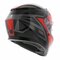 AGV K3 helmet Compound gloss black red