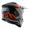 Airoh Helmet Aviator 3 AMS² Saber gloss orange black grey