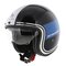 MT Le Mans II SV S Helmet Tant gloss black blue