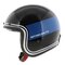 MT Le Mans II SV S Helmet Tant gloss black blue