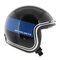 MT Le Mans II SV S Helmet Tant gloss black blue