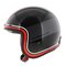 MT Le Mans II SV S Helmet Tant gloss black red