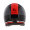 MT Le Mans II SV S Helmet Tant gloss black red