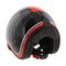 MT Le Mans II SV S Helmet Tant gloss black red