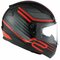LS2 FF353 Rapid II helmet Circuit black red