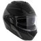 Shark EVO-GT Helmet Encke matt black anthracite - Flip up / Flip back / Modular motorcycle helmet