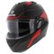 Shark EVO-GT Helmet Encke matt black red - Size XS - Motorcycle flip up / flip back modular helmet