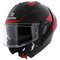 Shark EVO-GT Helmet Encke matt black red - Size XS - Motorcycle flip up / flip back modular helmet