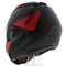 Shark EVO-GT Helmet Encke matt black red - Size XS - Motorcycle flip up / flip back modular helmet