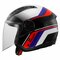 LS2 OF616 Airflow II helmet Rush gloss white blue red
