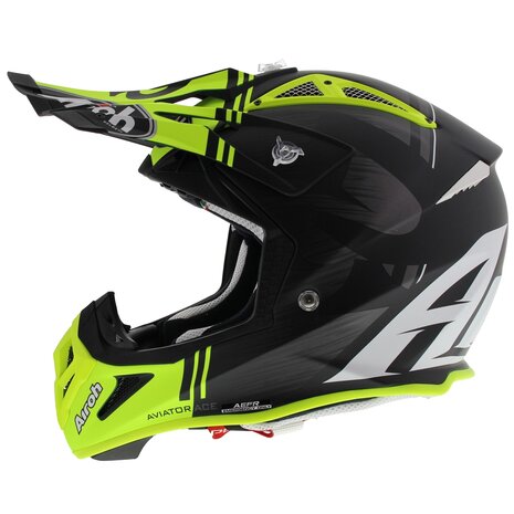 Airoh Aviator Ace Kybon yellow matt