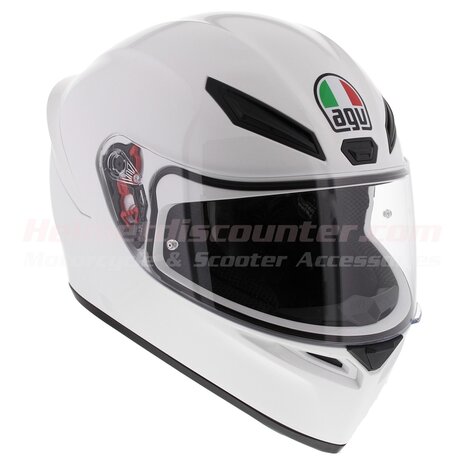 AGV K1 gloss white - Helmetdiscounter.com