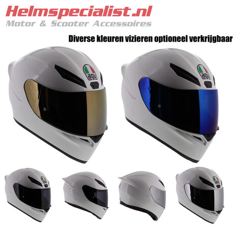 AGV K1 gloss white - Helmetdiscounter.com