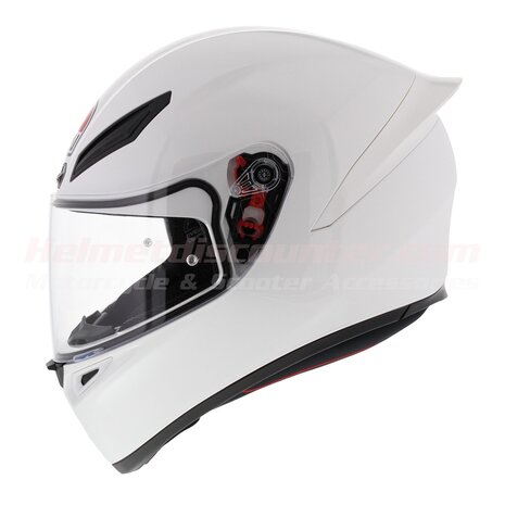 AGV K1 gloss white - Helmetdiscounter.com