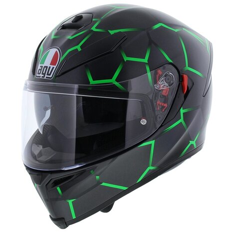 AGV K5-S Vulcanum green - Helmetdiscounter.com