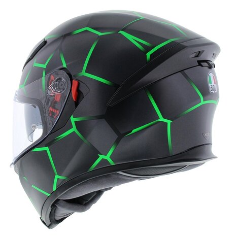 AGV K5-S Vulcanum green - Helmetdiscounter.com