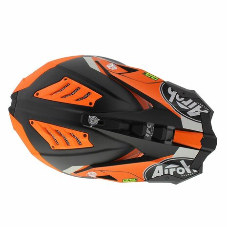 Airoh Aviator 3 AMS² Glory matt black orange