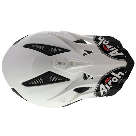 Airoh Aviator Ace, Casco Cross/Enduro - WHITE GLOSS