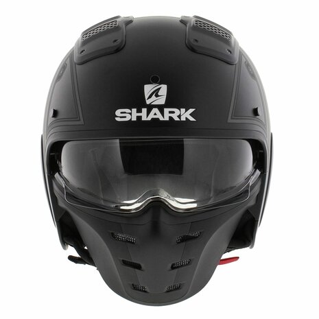 Shark X-Drak Trial Helmet Terrence matt black anthracite silver KAS