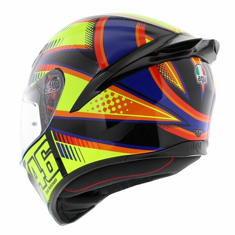 AGV K1 S helmet Rossi Soleluna 2015 - Helmetdiscounter.com
