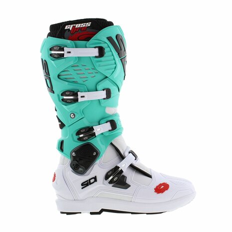 Sidi Crossfire 3 SRS MX Off road Boots White Mint Limited