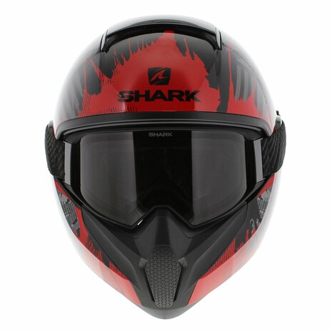 Shark Vancore 2 Overnight gloss black red silver