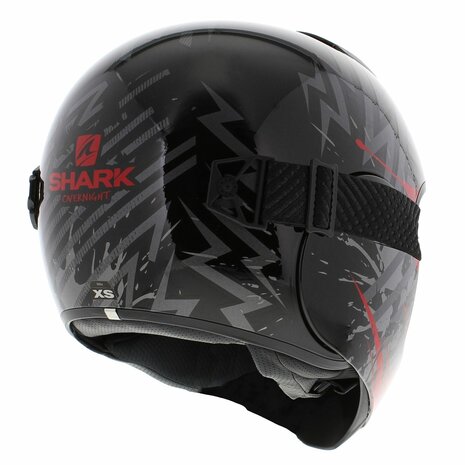 Shark Vancore 2 Overnight gloss black red silver