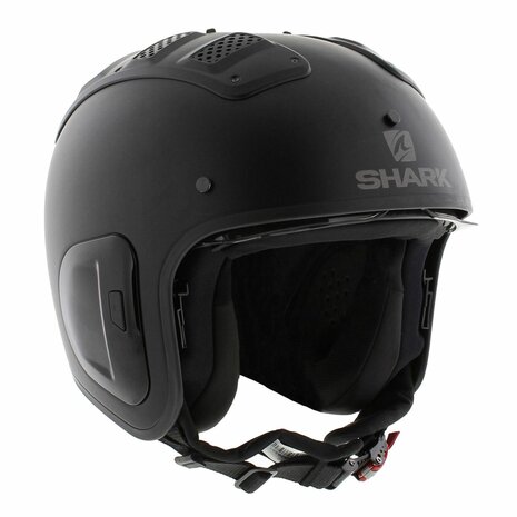 Shark X-Drak 2 blank matt black KMA trial helmet