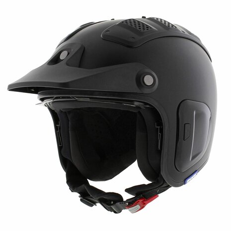 Shark X-Drak 2 blank matt black KMA trial helmet