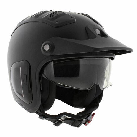 Shark X-Drak 2 blank matt black KMA trial helmet