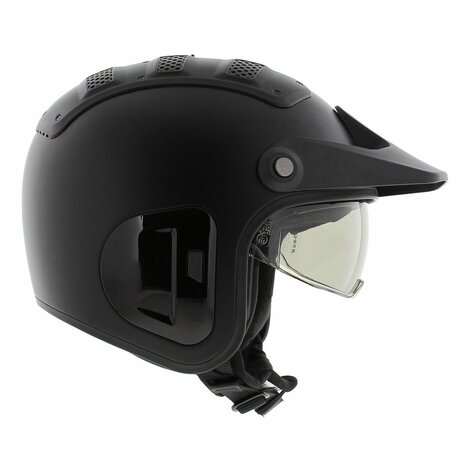 Shark X-Drak 2 blank matt black KMA trial helmet