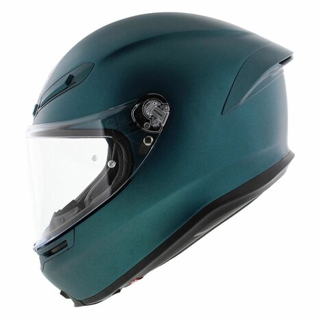 AGV K6 S Mono Petrolio matt blue