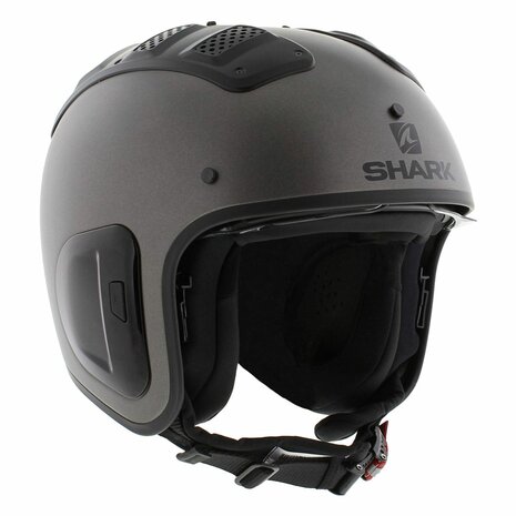 Shark X-Drak 2 blank matt anthracite AMA trial helmet