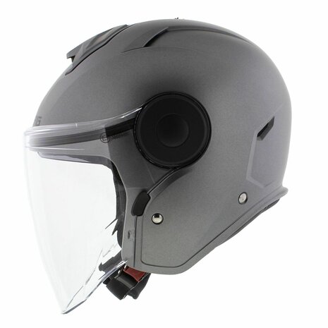 Caberg Jet Soho Motorcycle Helmet Matt Gun Metal Grey