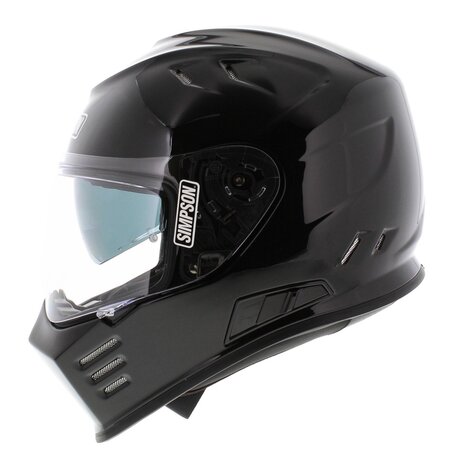 Simpson Venom Motorcycle Helmet gloss black