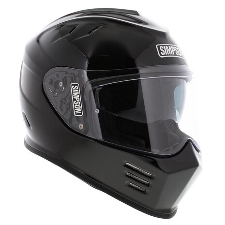 Simpson Venom Motorcycle Helmet gloss black