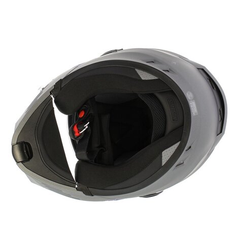 Simpson Darksome Modular Motorcycle Helmet matt gunmetal grey