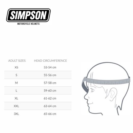 Simpson Darksome Modular Motorcycle Helmet matt black