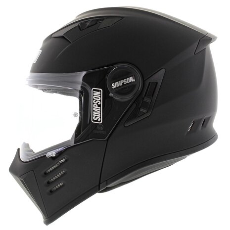 Simpson Darksome Modular Motorcycle Helmet matt black