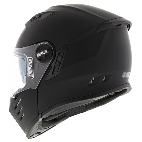 Simpson Darksome Modular Motorcycle Helmet matt black